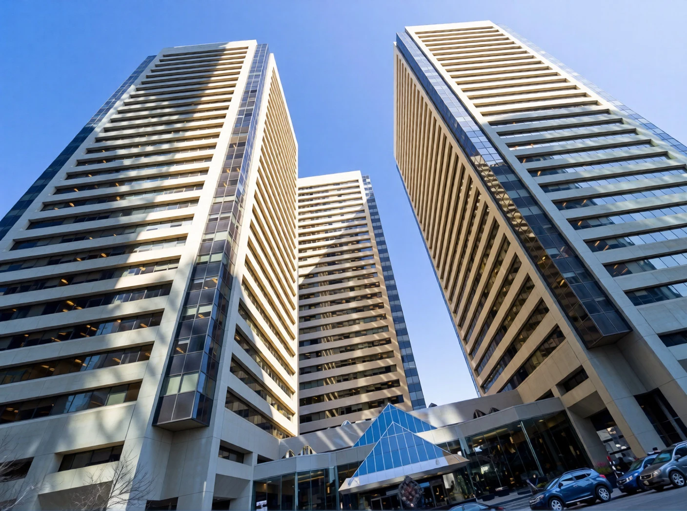 Calgary sales office towers
